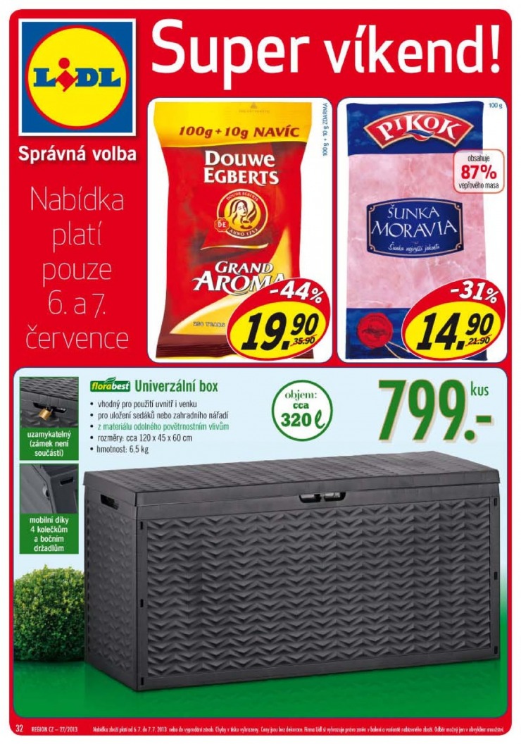 leták Lidl Akční nabídka od 1.7.2013 strana 1 leták Lidl Akční nabídka od 1.7.2013 strana 1