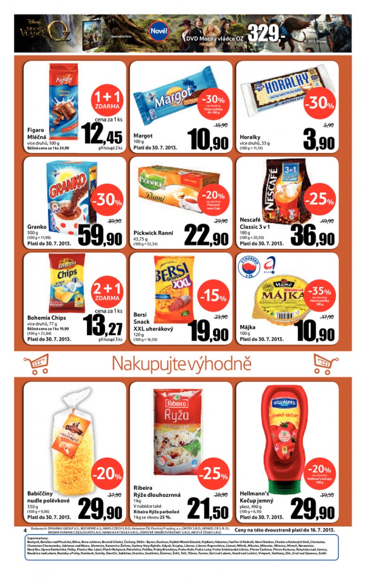let�k Tesco supermarkety od 3.7.2013 strana 1