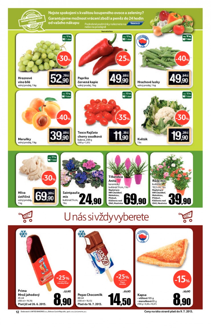 leták Tesco malé hypermarkety od 3.7.2013 strana 1 leták Tesco malé hypermarkety od 3.7.2013 strana 1