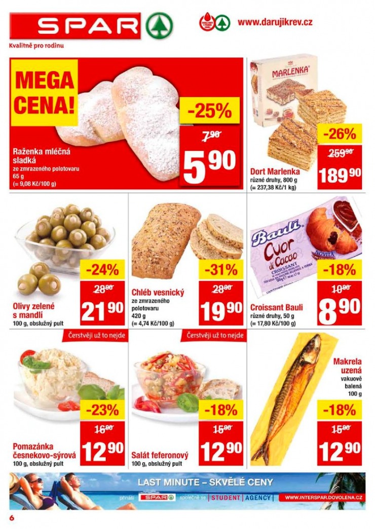 letk Interspar nabdka Spar od 3.7.2013 strana 1