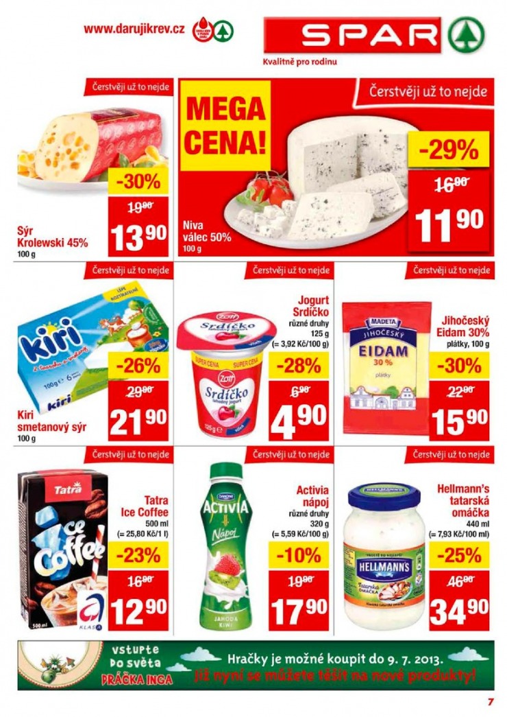leták Interspar nabídka Spar od 3.7.2013 strana 1 leták Interspar nabídka Spar od 3.7.2013 strana 1