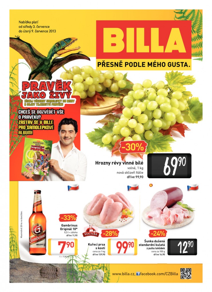 letk Billa mal od 3.7.2013 strana 1
