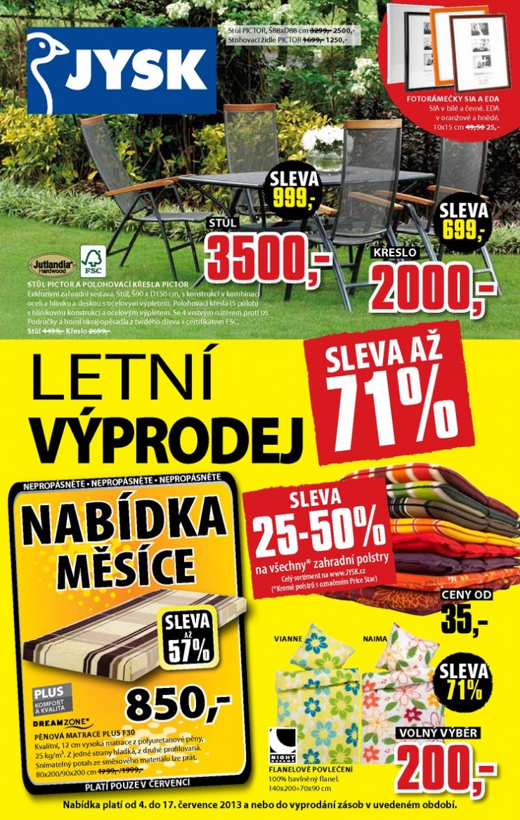 letk Jysk Nabdka tdne od 4.7.2013 strana 1