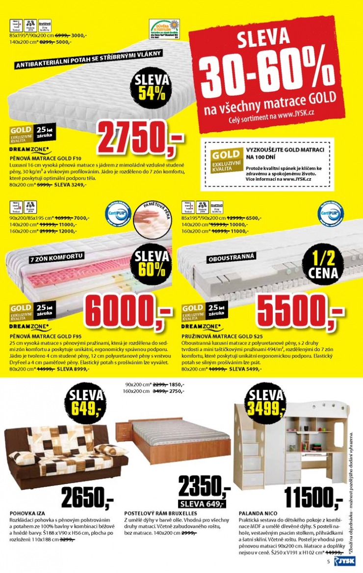 leták Jysk Nabídka týdne od 4.7.2013 strana 1 leták Jysk Nabídka týdne od 4.7.2013 strana 1