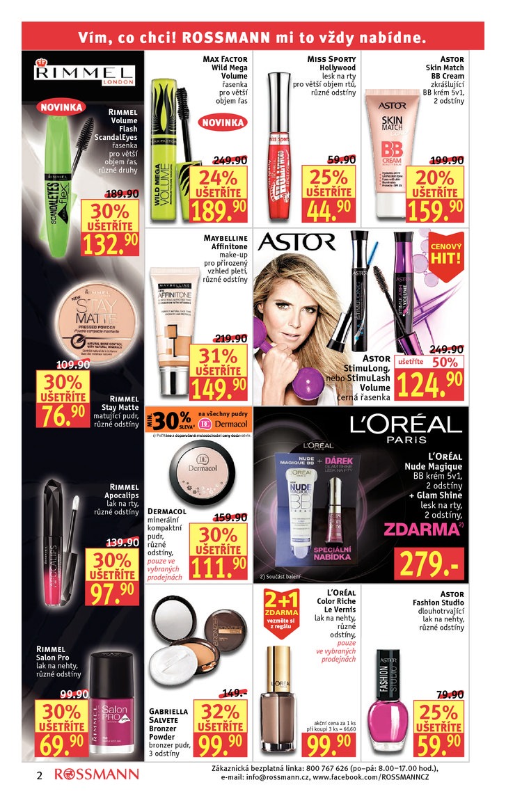leták Rossmann Leták od 8.7.2013 strana 1 leták Rossmann Leták od 8.7.2013 strana 1
