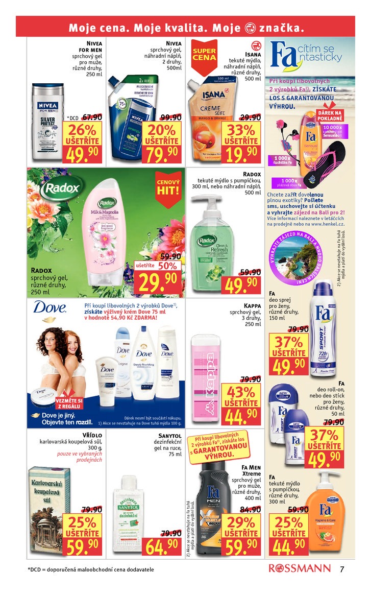 leták Rossmann Leták od 8.7.2013 strana 1 leták Rossmann Leták od 8.7.2013 strana 1