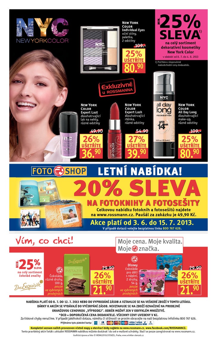 leták Rossmann Leták od 8.7.2013 strana 1 leták Rossmann Leták od 8.7.2013 strana 1