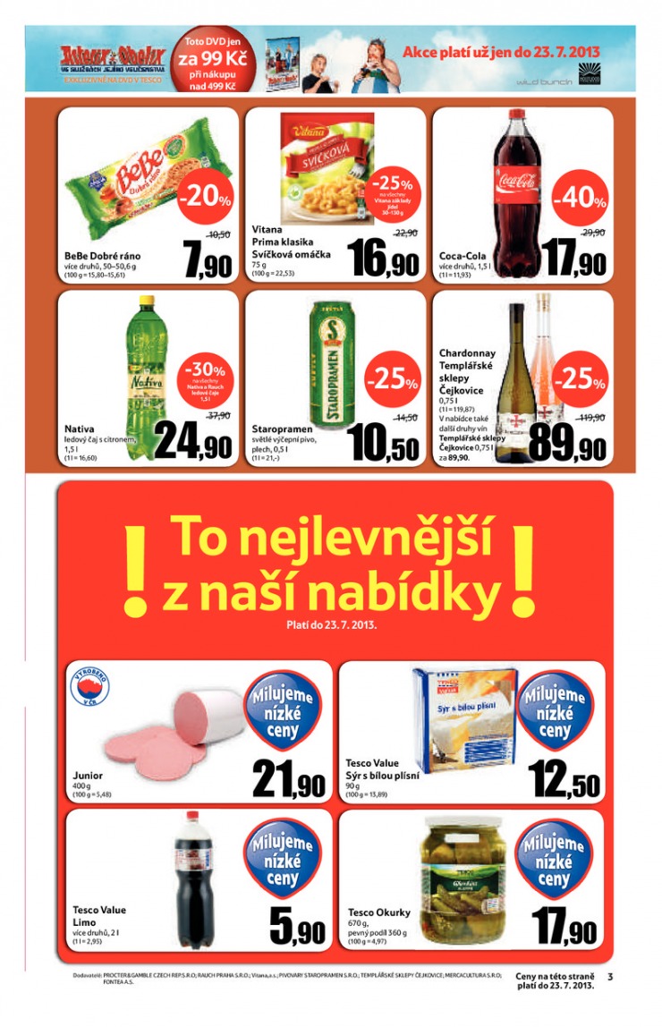leták Tesco malé hypermarkety od 10.7.2013 strana 1 leták Tesco malé hypermarkety od 10.7.2013 strana 1