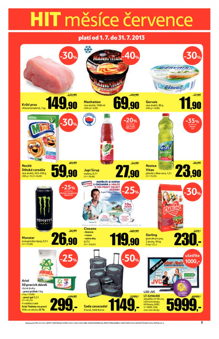 leták Tesco malé hypermarkety od 10.7.2013 strana 1 leták Tesco malé hypermarkety od 10.7.2013 strana 1