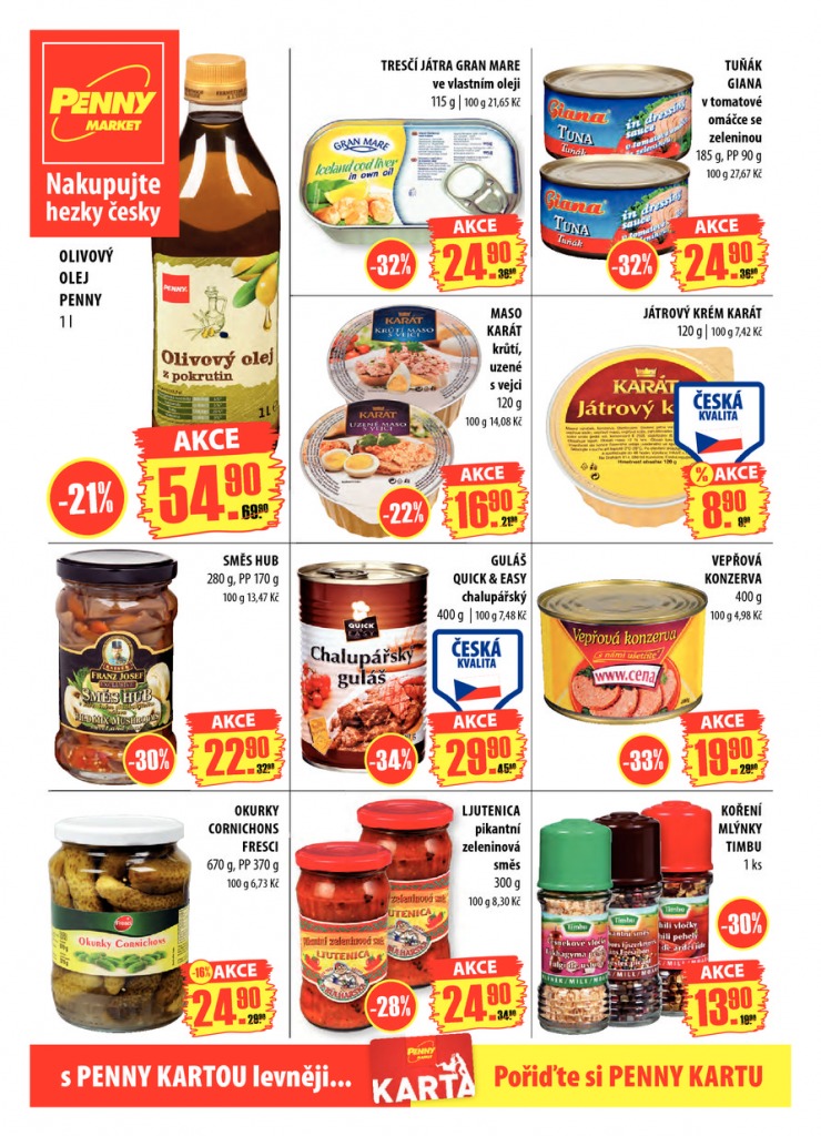 let�k Penny Aktu�ln� nab�dka od 8.7.2013 strana 1