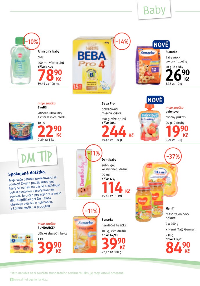 let�k DM drogerie Journal od 10.7.2013 strana 1