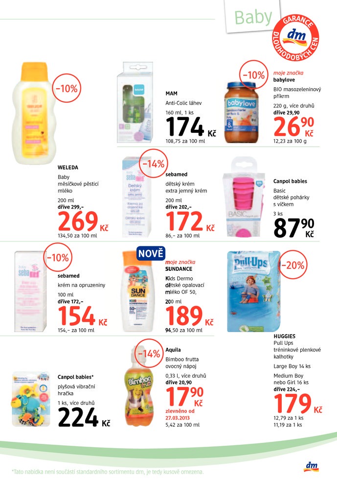 let�k DM drogerie Journal od 10.7.2013 strana 1