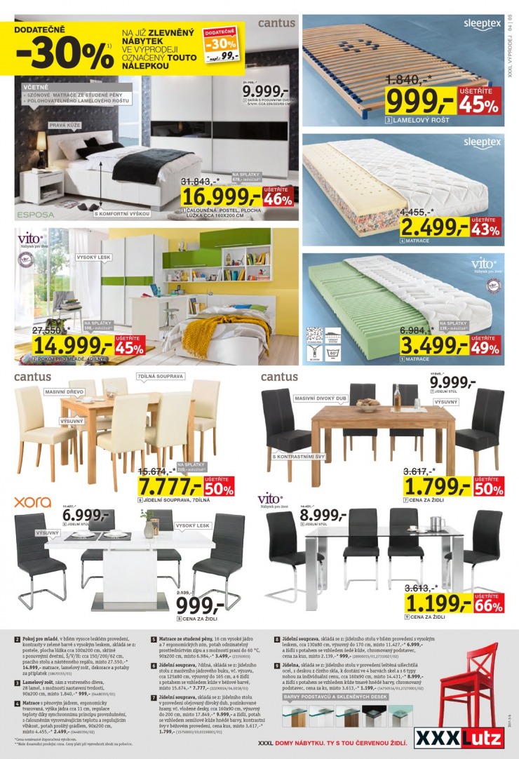 let�k XXXLutz Aktu�ln� prospekt od 8.7.2013 strana 1