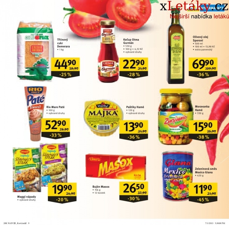 leták Albert Hypermarket - nápoje akční leták strana 1 leták Albert Hypermarket - nápoje akční leták strana 1