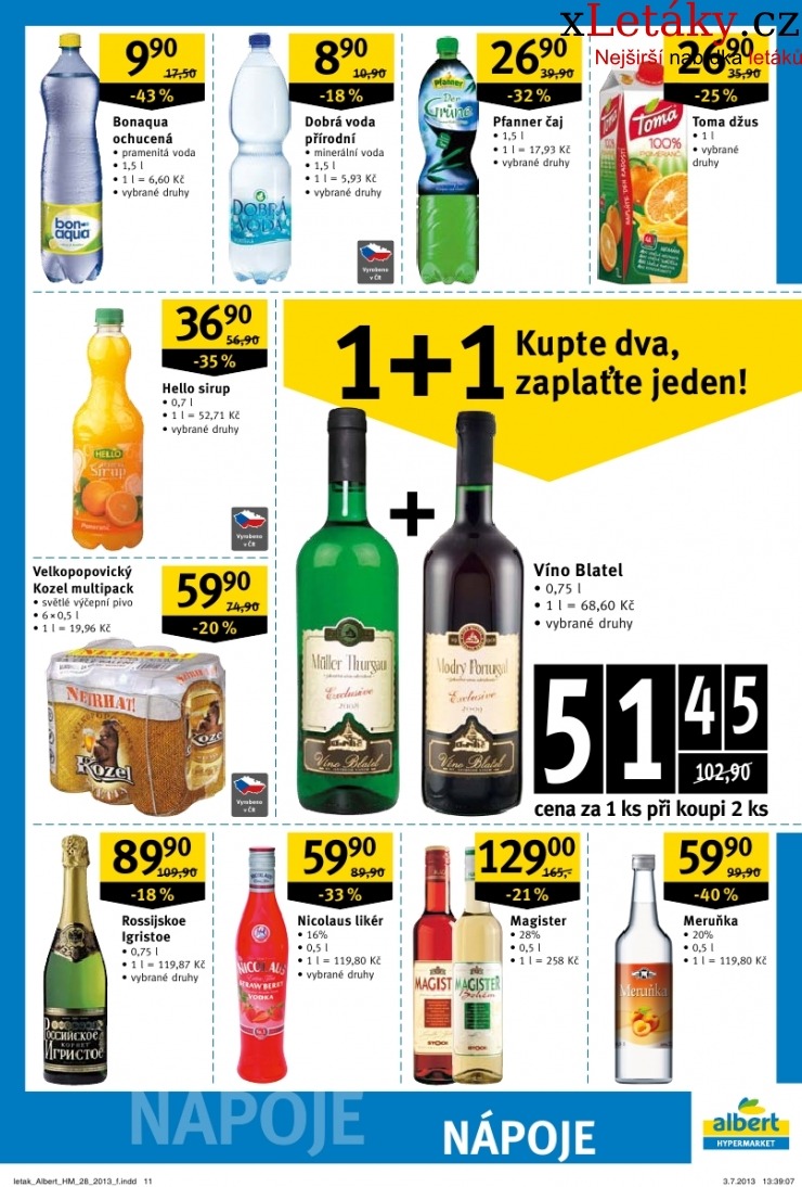 leták Albert Hypermarket akční leták strana 1 leták Albert Hypermarket akční leták strana 1
