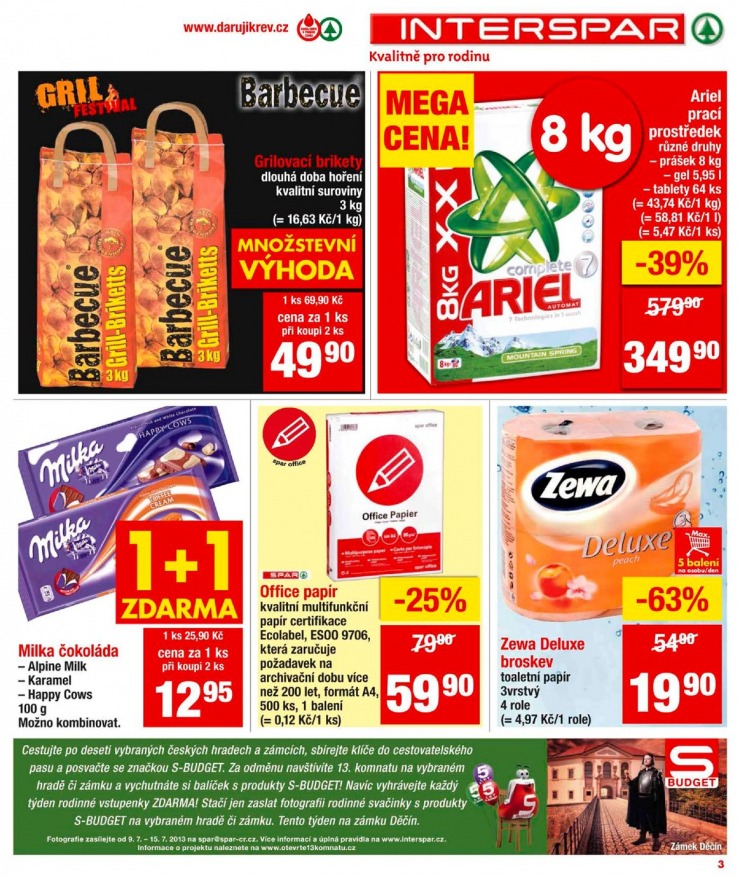 leták Interspar Akční nabídka od 10.7.2013 strana 1 leták Interspar Akční nabídka od 10.7.2013 strana 1
