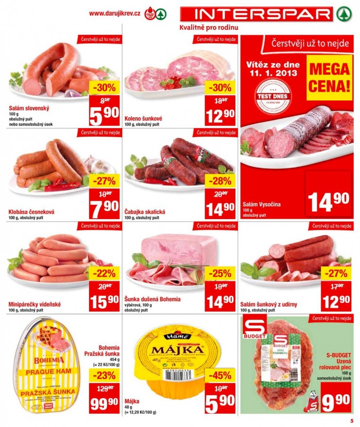 leták Interspar Akční nabídka od 10.7.2013 strana 1 leták Interspar Akční nabídka od 10.7.2013 strana 1
