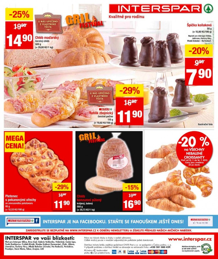 leták Interspar Akční nabídka od 10.7.2013 strana 1 leták Interspar Akční nabídka od 10.7.2013 strana 1