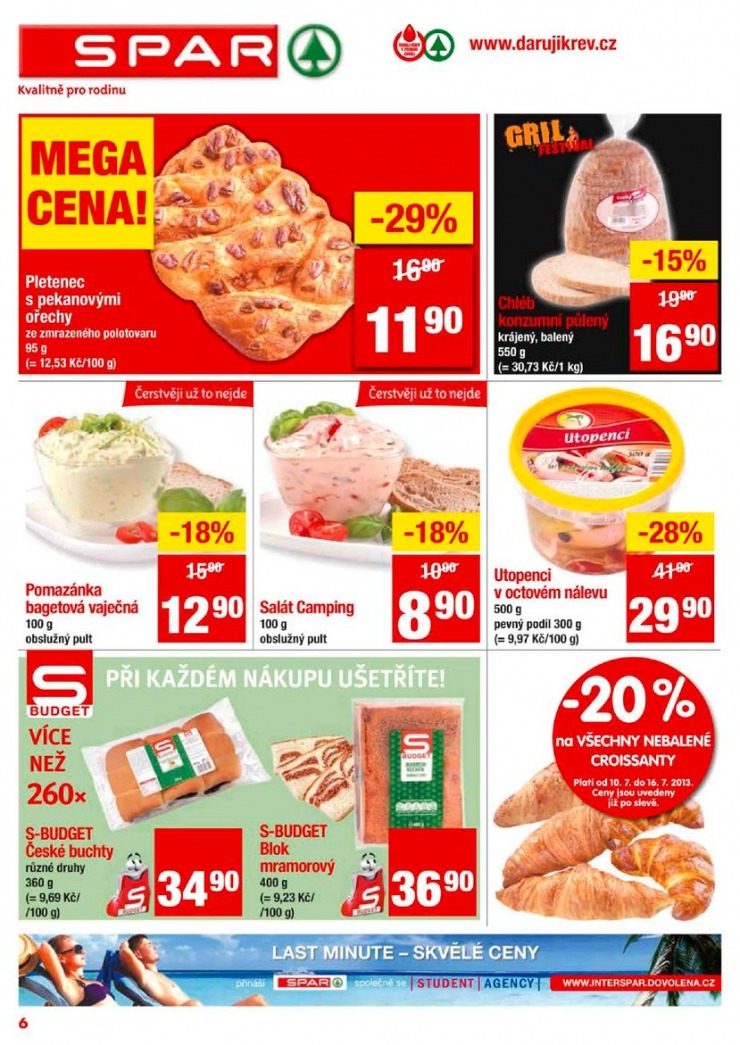 leták Interspar nabídka Spar od 10.7.2013 strana 1 leták Interspar nabídka Spar od 10.7.2013 strana 1