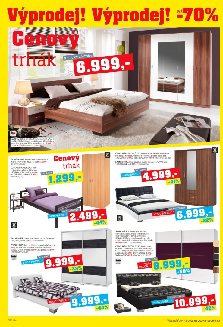 let�k Mobelix Aktu�ln� prospekt od 8.7.2013 strana 1