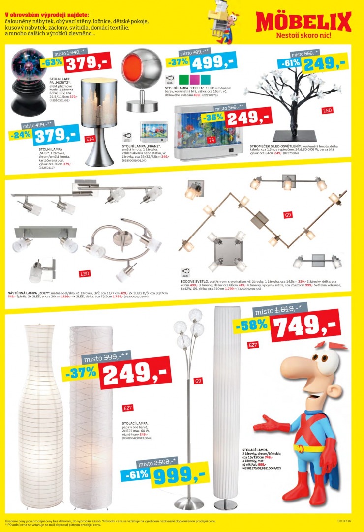 let�k Mobelix Aktu�ln� prospekt od 8.7.2013 strana 1