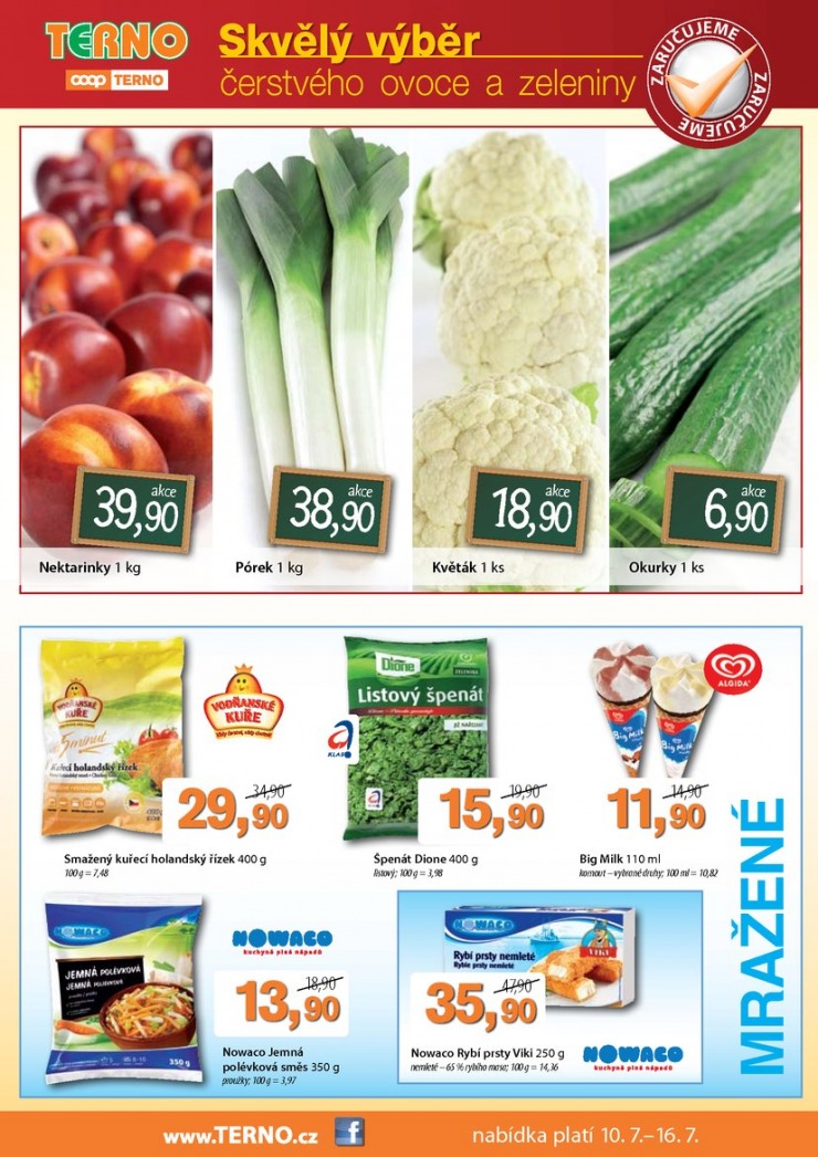leták COOP Terno od 10.7.2013 strana 1 leták COOP Terno od 10.7.2013 strana 1