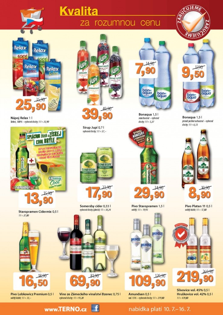 leták COOP Terno od 10.7.2013 strana 1 leták COOP Terno od 10.7.2013 strana 1