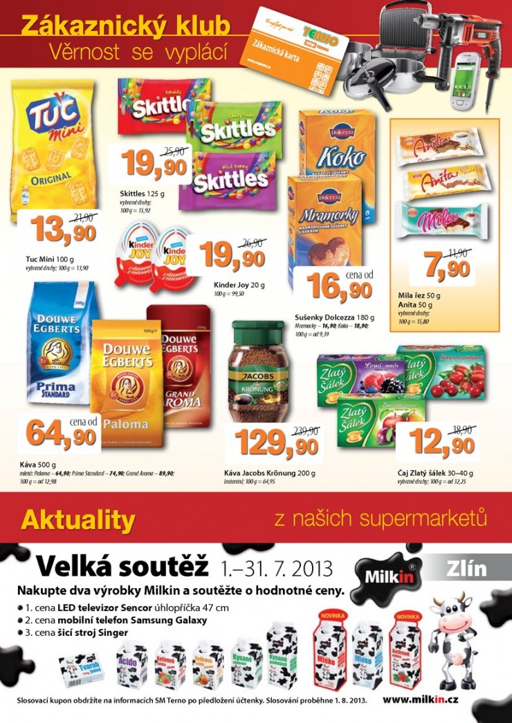 leták COOP Terno od 10.7.2013 strana 1 leták COOP Terno od 10.7.2013 strana 1