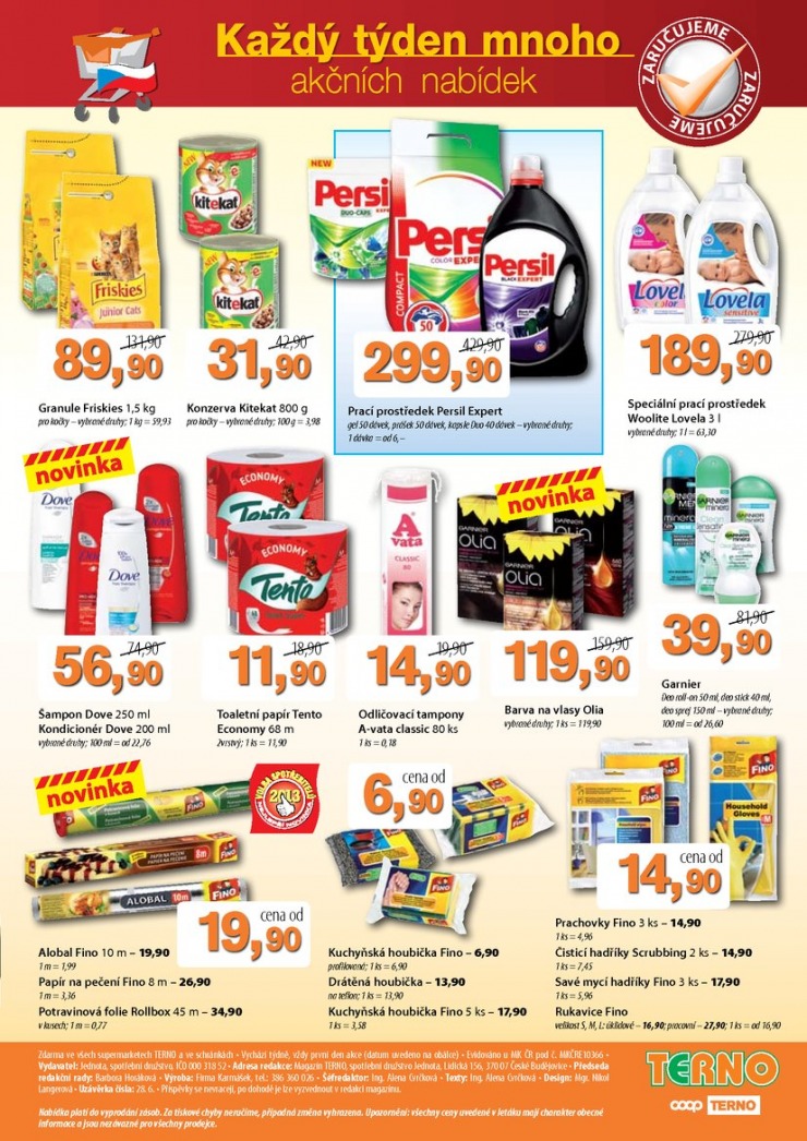 leták COOP Terno od 10.7.2013 strana 1 leták COOP Terno od 10.7.2013 strana 1