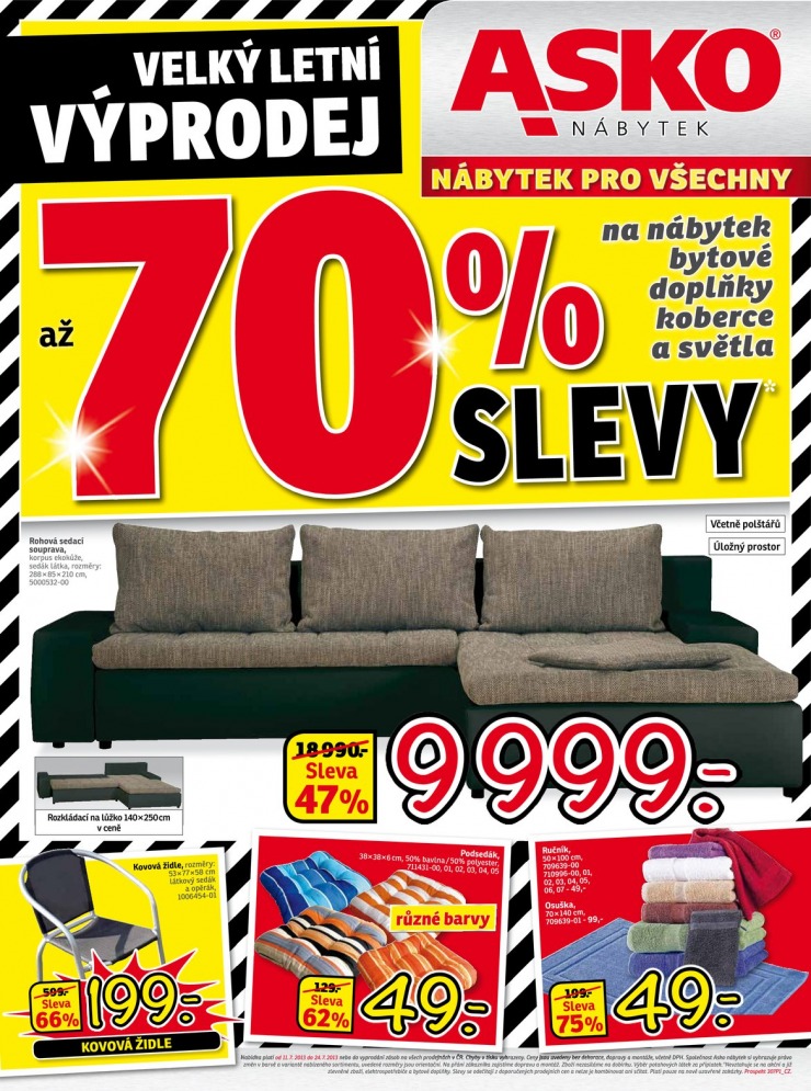 letk Asko nbytek katalog od 11.7.2013 strana 1