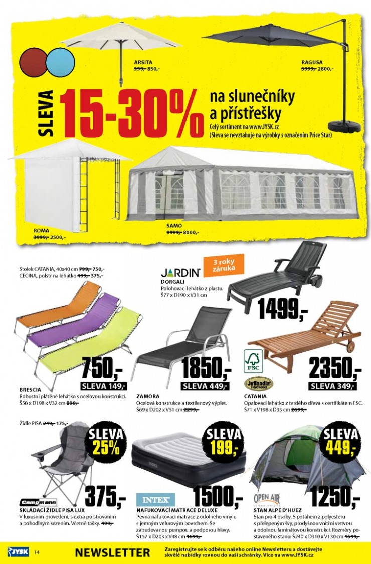 leták Jysk Nabídka týdne od 11.7.2013 strana 1 leták Jysk Nabídka týdne od 11.7.2013 strana 1