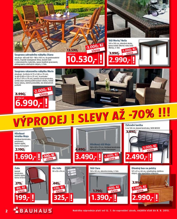 leták Bauhaus Katalog od 12.7.2013 strana 1 leták Bauhaus Katalog od 12.7.2013 strana 1