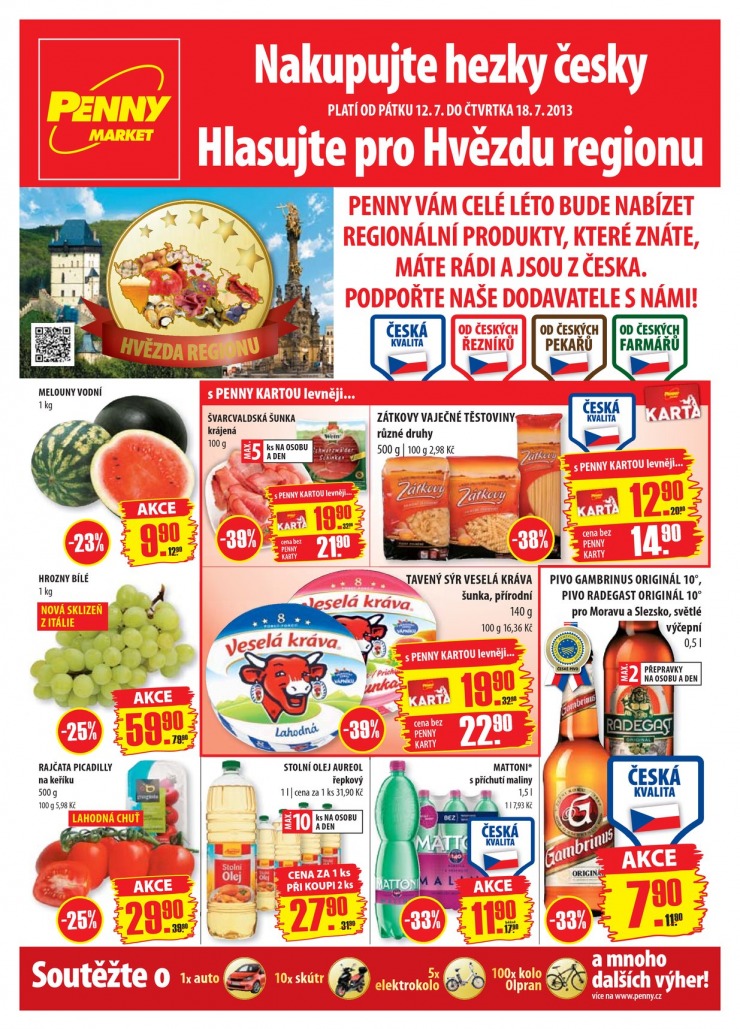 leták Penny Aktuální nabídka od 12.7.2013 strana 1 leták Penny Aktuální nabídka od 12.7.2013 strana 1