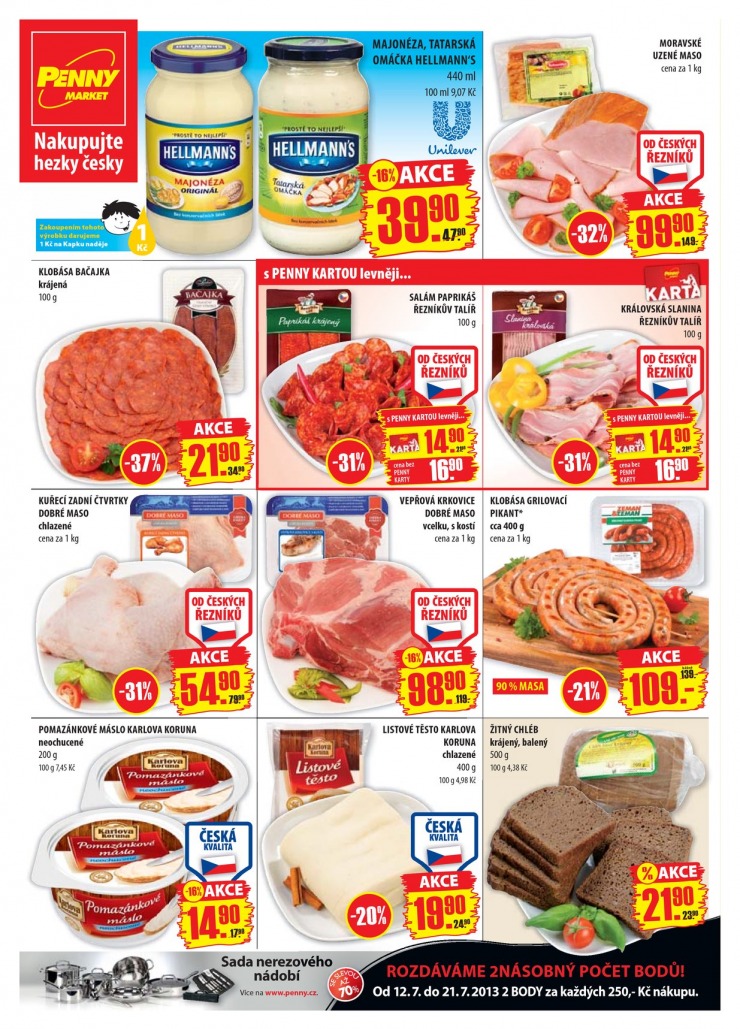 leták Penny Aktuální nabídka od 12.7.2013 strana 1 leták Penny Aktuální nabídka od 12.7.2013 strana 1