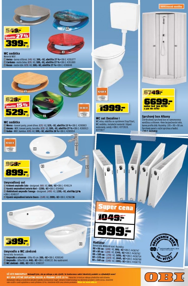 leták OBI Aktuální leták od 11.7.2013 strana 1 leták OBI Aktuální leták od 11.7.2013 strana 1