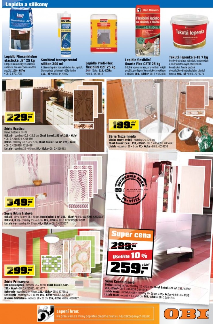 leták OBI Aktuální leták od 11.7.2013 strana 1 leták OBI Aktuální leták od 11.7.2013 strana 1
