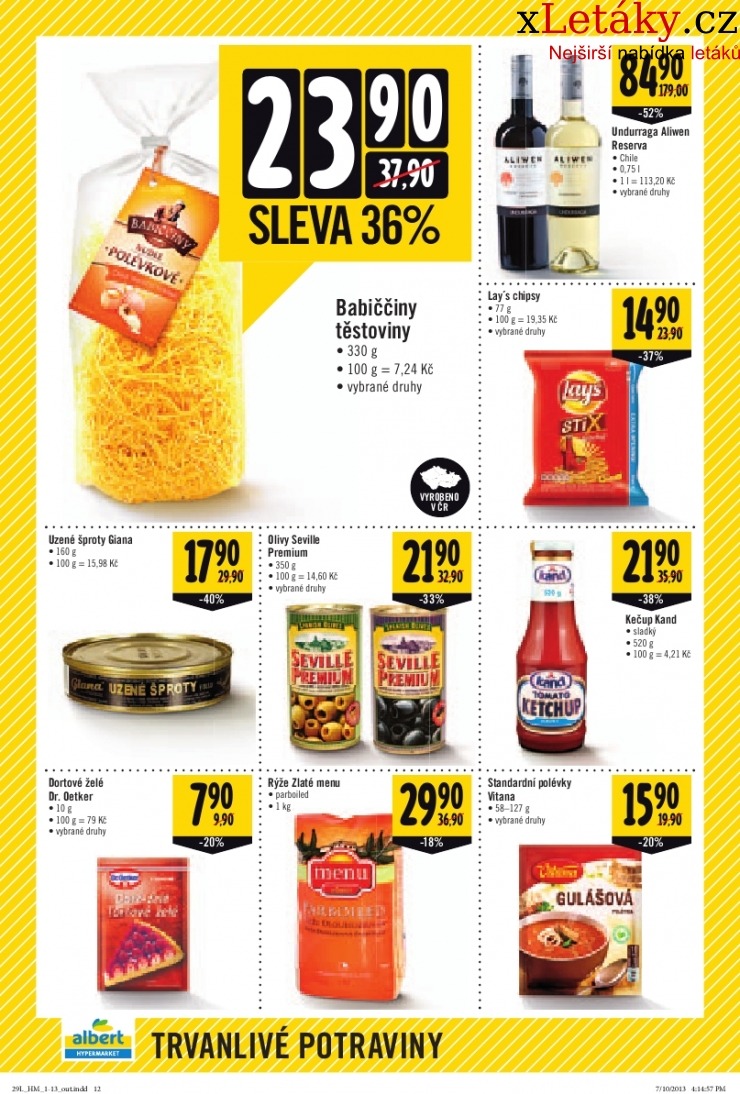leták Albert Hypermarket akční leták strana 1 leták Albert Hypermarket akční leták strana 1