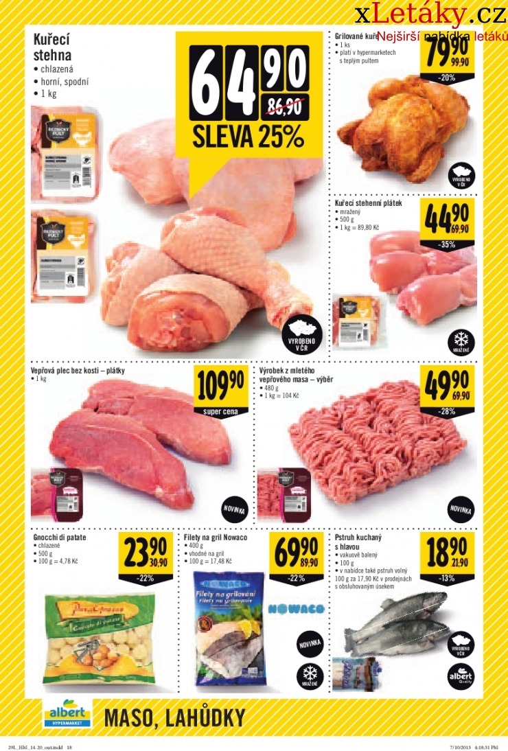 leták Albert Hypermarket akční leták strana 1 leták Albert Hypermarket akční leták strana 1