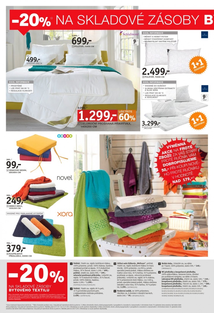 let�k XXXLutz Aktu�ln� prospekt od 17.7.2013 strana 1