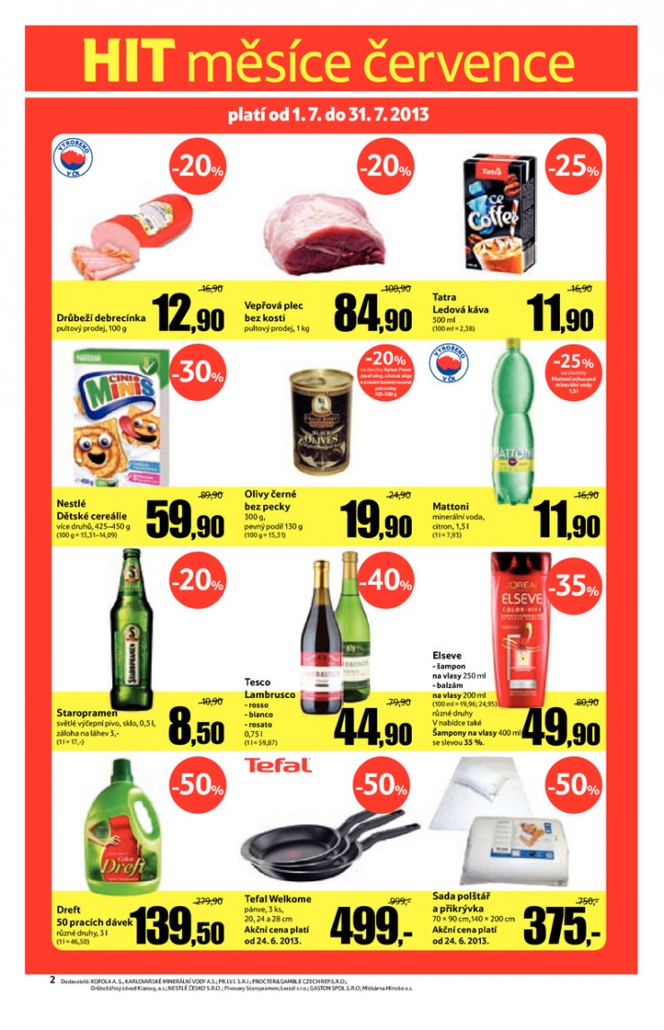 leták Tesco malé hypermarkety od 17.7.2013 strana 1 leták Tesco malé hypermarkety od 17.7.2013 strana 1