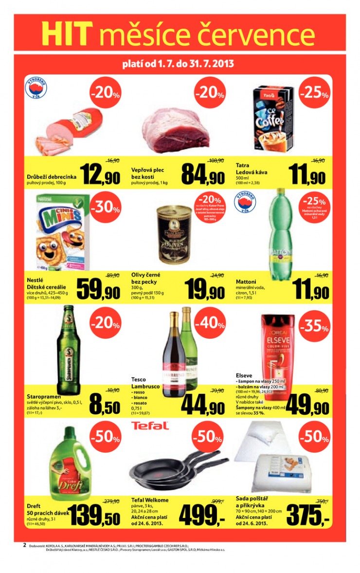 leták Tesco velké hypermarkety od 17.7.2013 strana 1 leták Tesco velké hypermarkety od 17.7.2013 strana 1