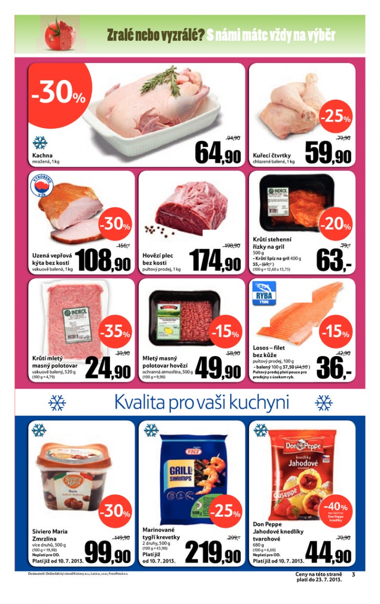 leták Tesco velké hypermarkety od 17.7.2013 strana 1 leták Tesco velké hypermarkety od 17.7.2013 strana 1