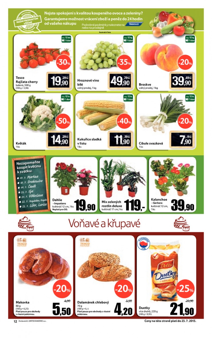 leták Tesco velké hypermarkety od 17.7.2013 strana 1 leták Tesco velké hypermarkety od 17.7.2013 strana 1