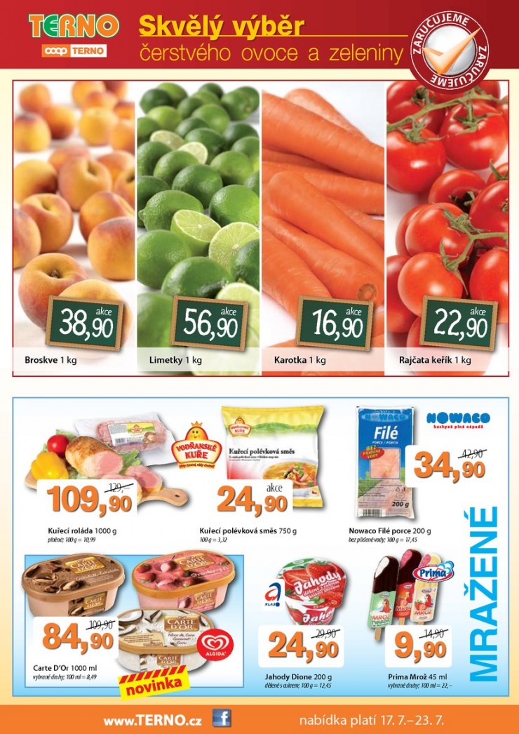 leták COOP Terno od 17.7.2013 strana 1 leták COOP Terno od 17.7.2013 strana 1
