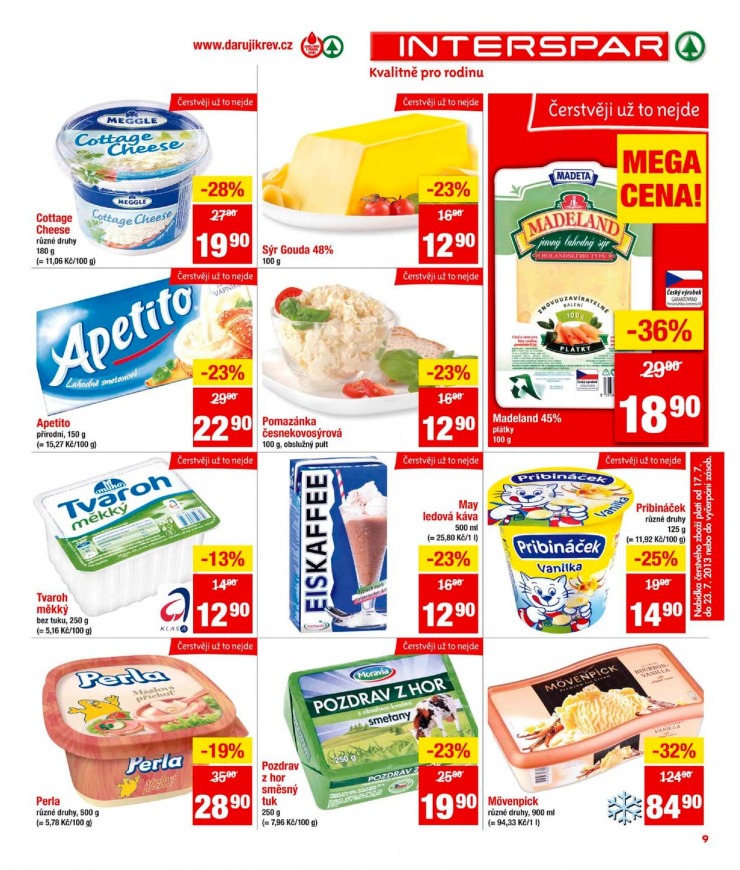 leták Interspar Akční nabídka od 17.7.2013 strana 1 leták Interspar Akční nabídka od 17.7.2013 strana 1
