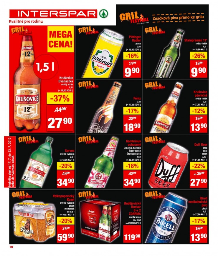 leták Interspar Akční nabídka od 17.7.2013 strana 1 leták Interspar Akční nabídka od 17.7.2013 strana 1