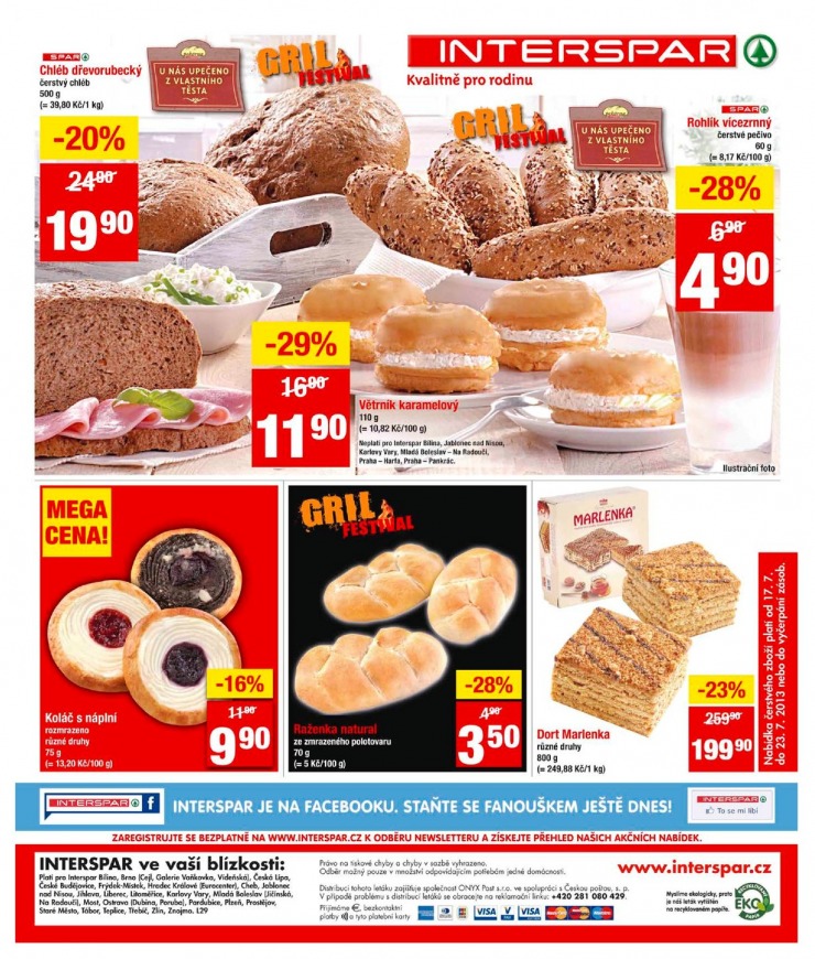leták Interspar Akční nabídka od 17.7.2013 strana 1 leták Interspar Akční nabídka od 17.7.2013 strana 1