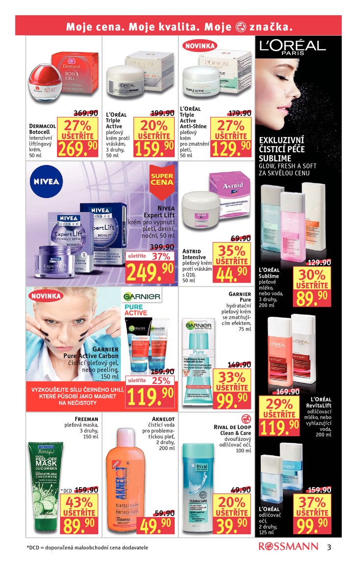 leták Rossmann Leták od 22.7.2013 strana 1 leták Rossmann Leták od 22.7.2013 strana 1
