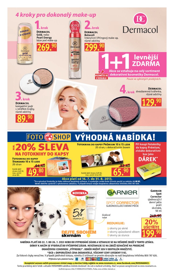 leták Rossmann Leták od 22.7.2013 strana 1 leták Rossmann Leták od 22.7.2013 strana 1