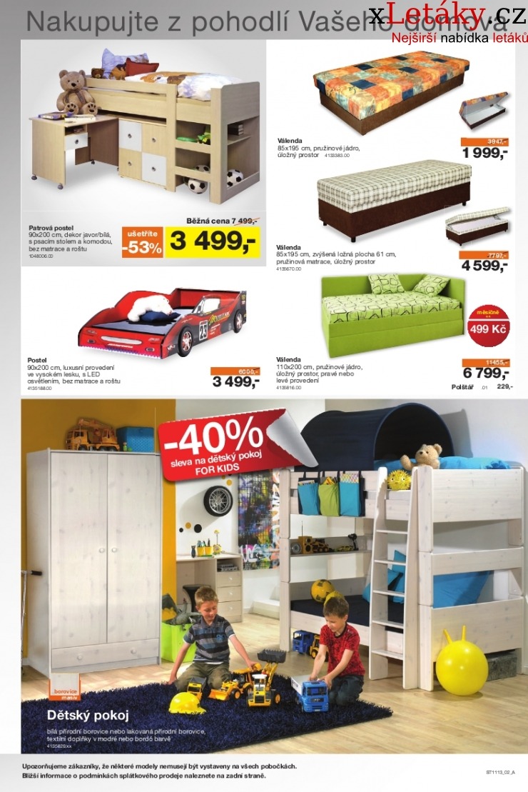 leták Sconto nábytek leták strana 1 leták Sconto nábytek leták strana 1